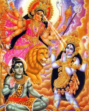  god - devi durga mata hindu goddess maa from India